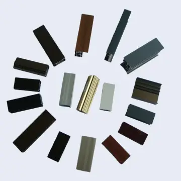 6061 Alu Extruded Alloy Profiler for Main Door House Design Front Door