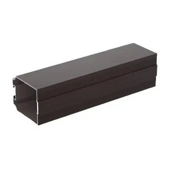 Aluminum Metal Building Decoration for Aluminum Extrusion Profile Powder Coating and Anodized Profile