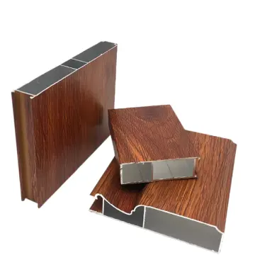 Wood Grain Extrusion Aluminum Profile for Aluminum Window Frame
