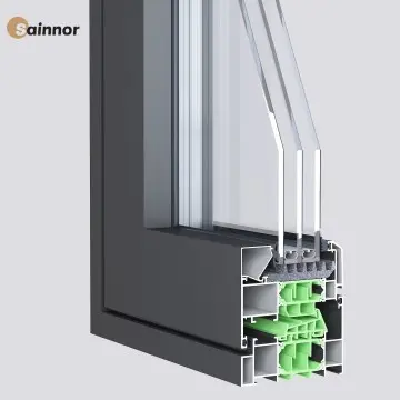 Aluminium Theramal Break Door and Window Profile