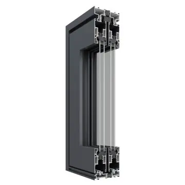 6061 Gate design of home aluminum frame on automatic windows sliding gate