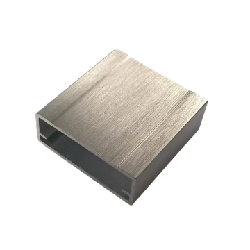 Customized Extruded Alloy Mill Finish Aluminum Profile for Building Material