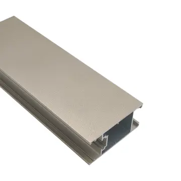 Aluminium Industrial Extrusion Interlock Profile for Swing Door and Door Frame