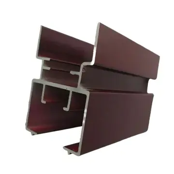 6063 Wood Grain Anodized Aluminum Extrusion Profiles for Booth Exhibition Stand
